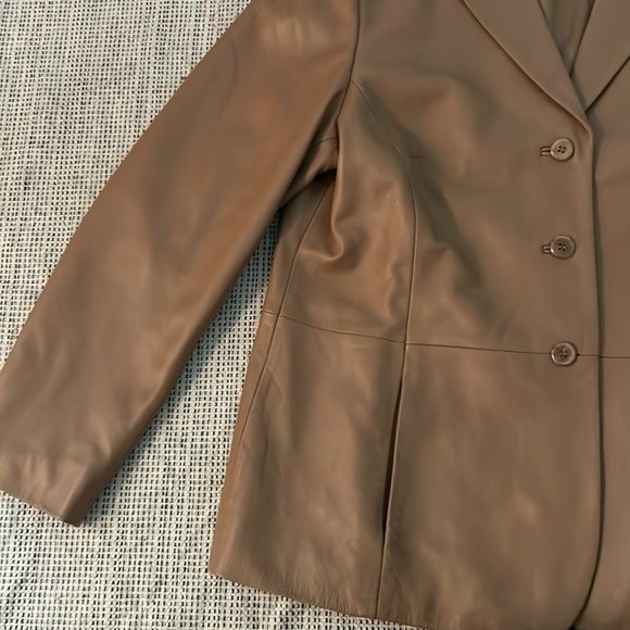 ⭐️Vintage Pendleton leather jacket/blazer, petite large⭐️#PENDLE - Picture 3 of 9